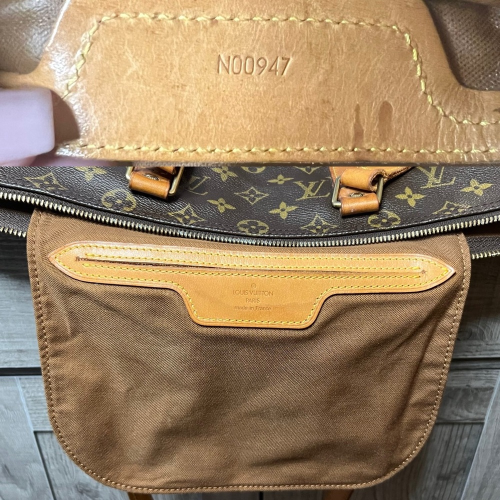 ❌ SOLD ❌ Louis Vuitton Monogram Sac Flanerie 45 Bag (Exterior Cowhide Refurb) - Picture 13 of 16